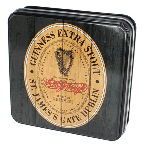 Guinness gift tin fudge - guinness,
