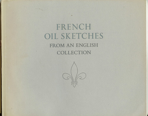 French oil sketches from - oil, an