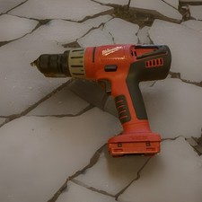 MILWAUKEE TOOLS 0724-20 28v USA Made Heavy Duty Hammer Drill Tested Works