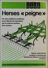 brochure brochure plough DURO HERSE tractor tractor prospectus