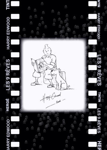 Tintin harry edwood - tintin, •