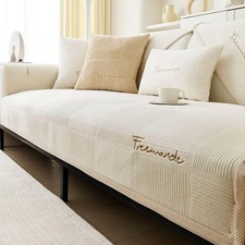 Housse pour canapé 1/2/3/4 places - Forme L angle universelle antidérapante -...