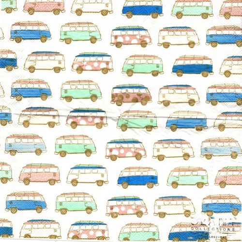 Serviettes papier surf - serviettes,