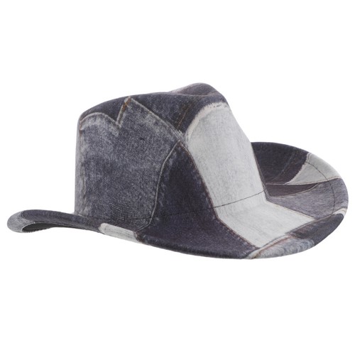 Chapeau cowboy patchwork - chapeau,