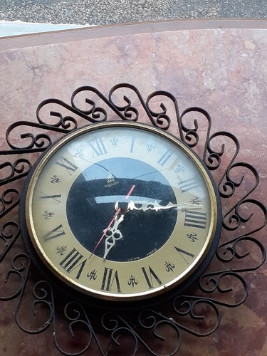 Horloge murale vintage jaz - horloge,