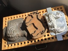 Lot de 3 ANCIEN MOULE en fer