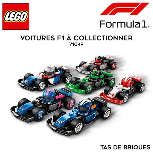 Lego 71049 voitures - 71049, f1