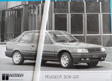 Photo presse  PEUGEOT 309 GTI