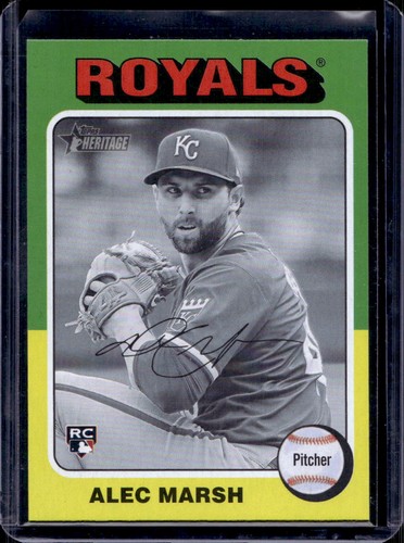 Alec marsh 2024 topps - marsh,