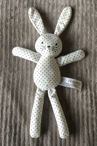 Peluche doudou lapin blanc - doudou,