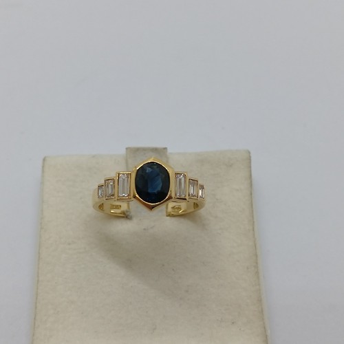 Bague femme vintage 18kt - femme,