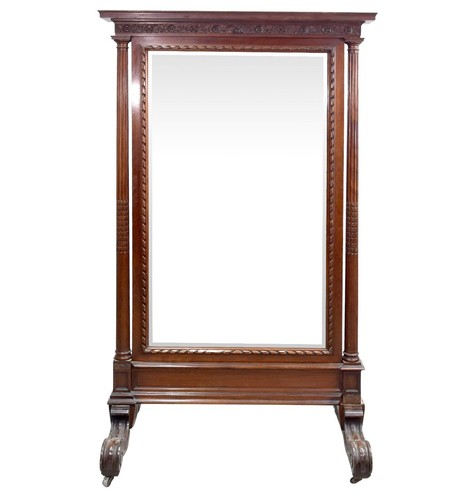 Miroir psyché style louis - de,