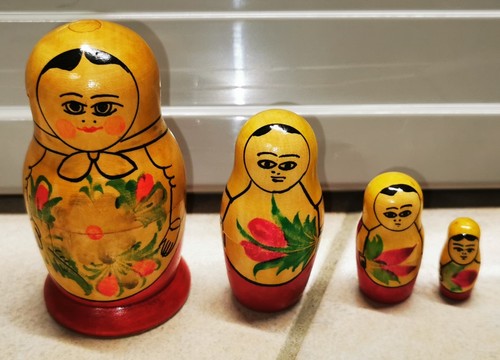 Vintage ussr matryoshka - vintage, 4