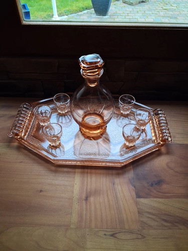 Ancien service liqueur - service,