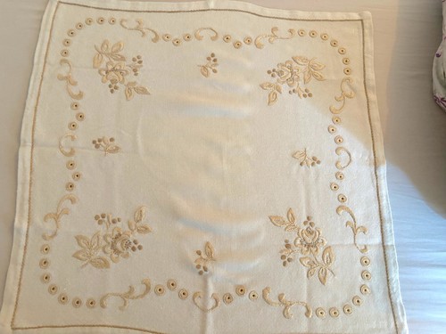 Vintage petite nappe carrée - petite,