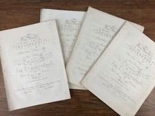 Partitions LUIGI BOCCHERINI Deux Quintetti pour VIOLONS alto Ed. PLEYEL ca. 1810