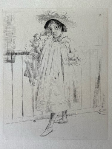Alden weir weyr gravure - gravure, eau