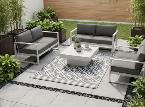 Tapis plastique extérieur - tapis,