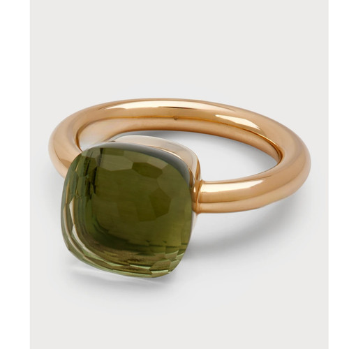 Bague gemme coussin - , améthyste