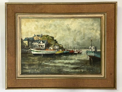Huile sur toile marine de - toile,