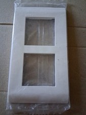 1 plaque double verticale