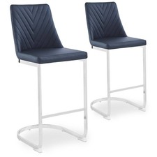 Lot de 2 Chaises de Bar Design