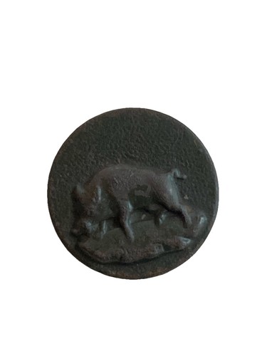 Bouton vénerie ancien - de,