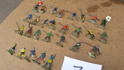 Lot soldats du moyen - lot, de