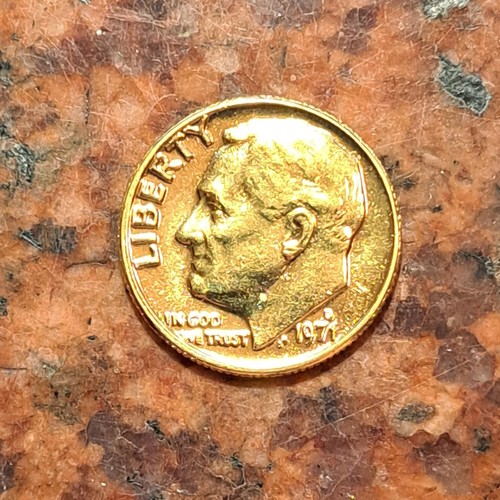 Gold plated 1971 - gold, roosevelt