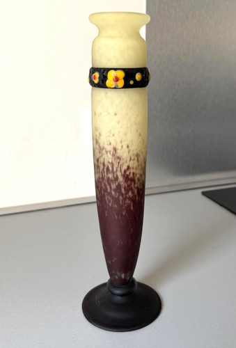 Rare vase art deco - verre, a