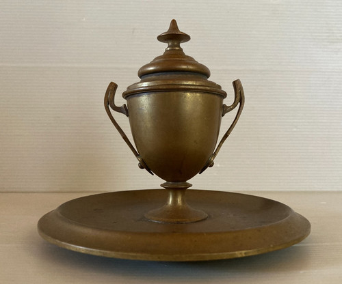 Encrier bronze forme - encrier,