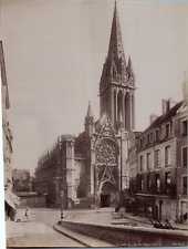 France, Caen, façade de