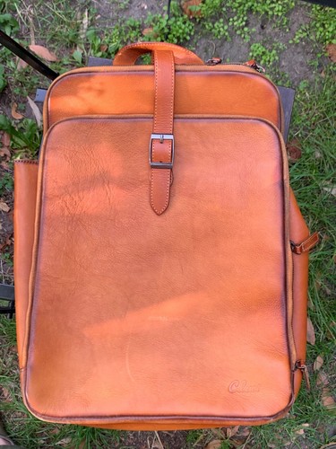 Sac dos cuir - à, unisexe