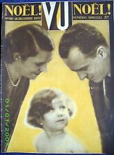 VU #92 NOEL 1929 CHASSE Ours Russie JOUET Automate CPA Cuisine Curnonsky Abbé