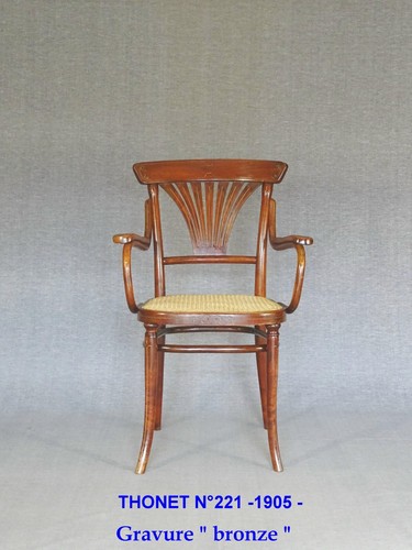 Fauteuil thonet 221 - fauteuil, n°221