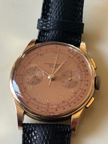 Montre vintage chronographe - montre,