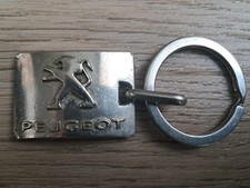 Peugeot metal car Peugeot Laon Lion KEYRING