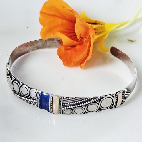 Bracelet jonc argent vermeil - jonc,