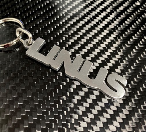 Linus porte clé - linus, acier