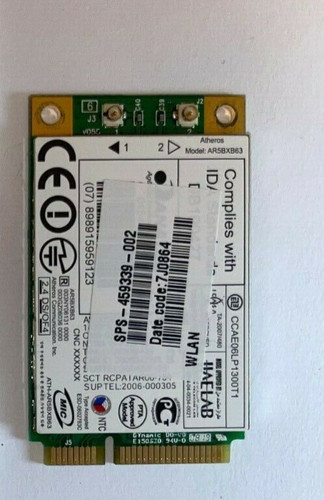 Carte wifi atheros ar5bxb63 - carte,