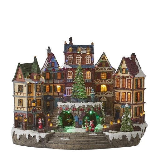 Luville village noël - village,