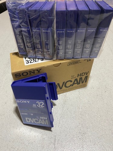 Cassettes dvcam sony hdv - cassettes, 32