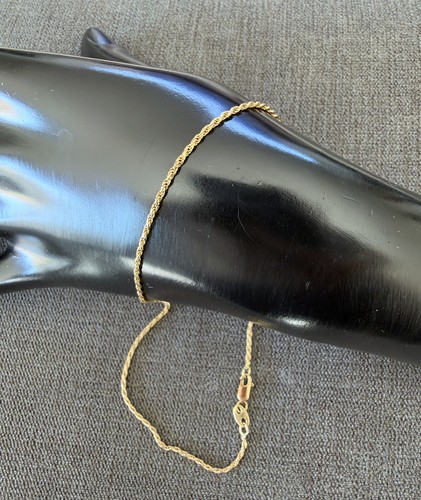 Bracelet cheville or - cheville, en