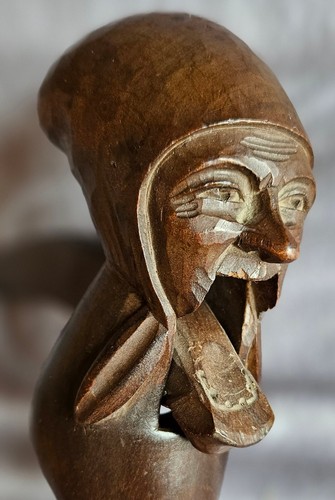 Casse noix ancien bois - casse-noix,