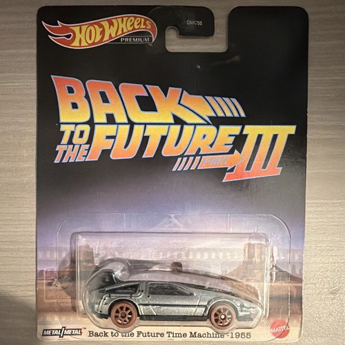 Hot wheels premium delorean - hot,