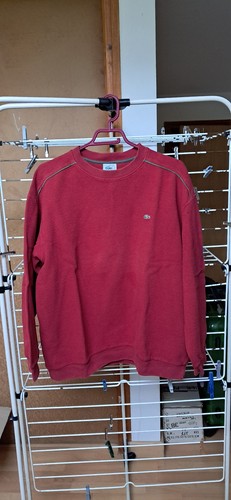 Pull lacoste homme rouge - pull,
