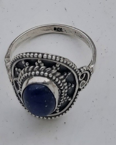 Bague argent 925 pierre - argent, et