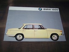 Top Rarity Stunning Prestige Brochure BMW 1500 from 1963!!!