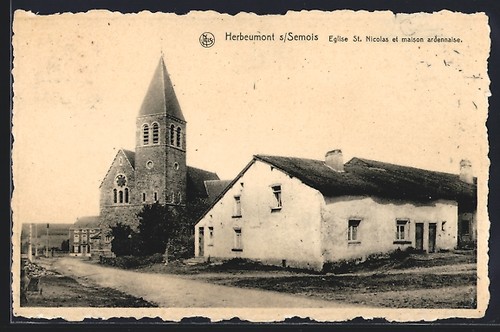 Cpa herbeumont semois - cpa, s/semois