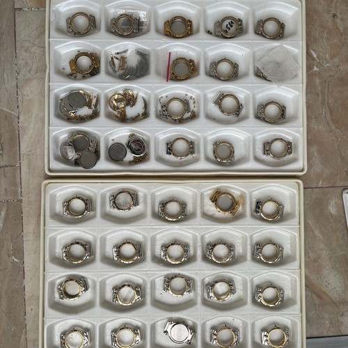 Lot boitiers montres - lot, de